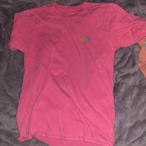 Pink vans shirt